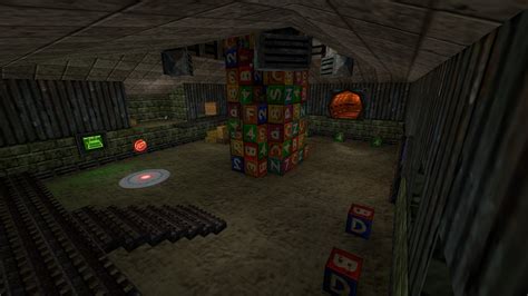 dk64 in an area called frantic factory
